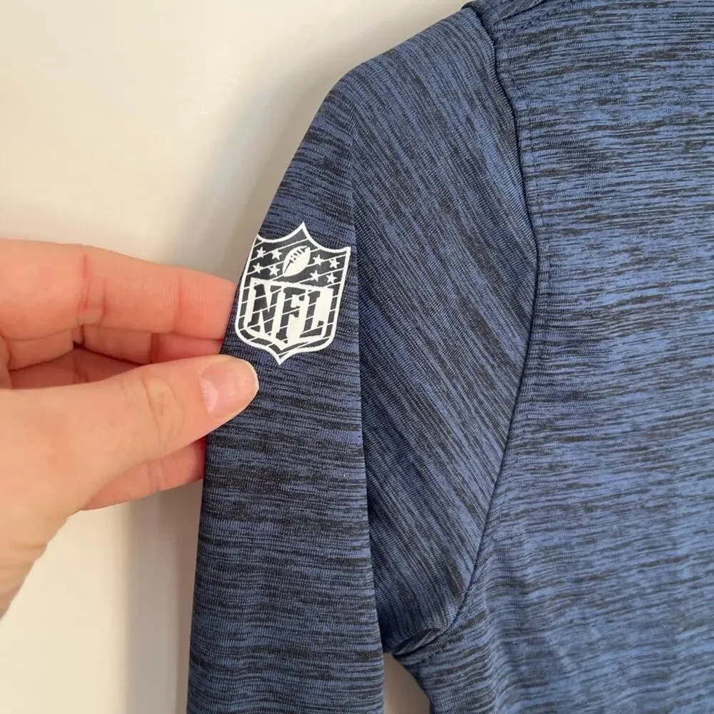 Kids Nike Dri-Fit NFL Dallas Cowboys Long Sleeve T Shirt Size Medium (10/12)